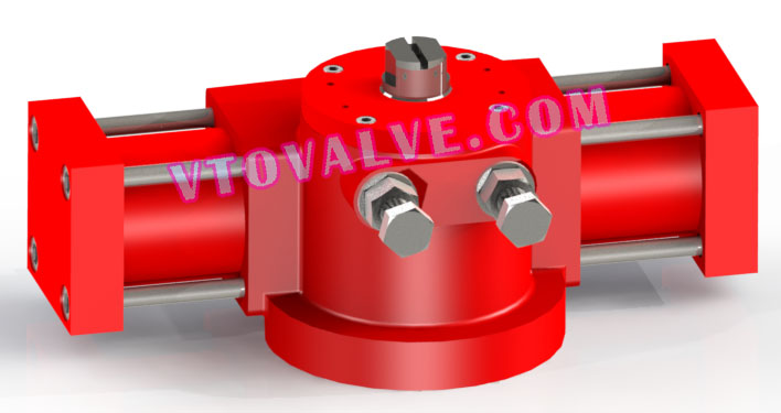 HA63 - HA Series Miniature Rotary Hydraulic Actuator